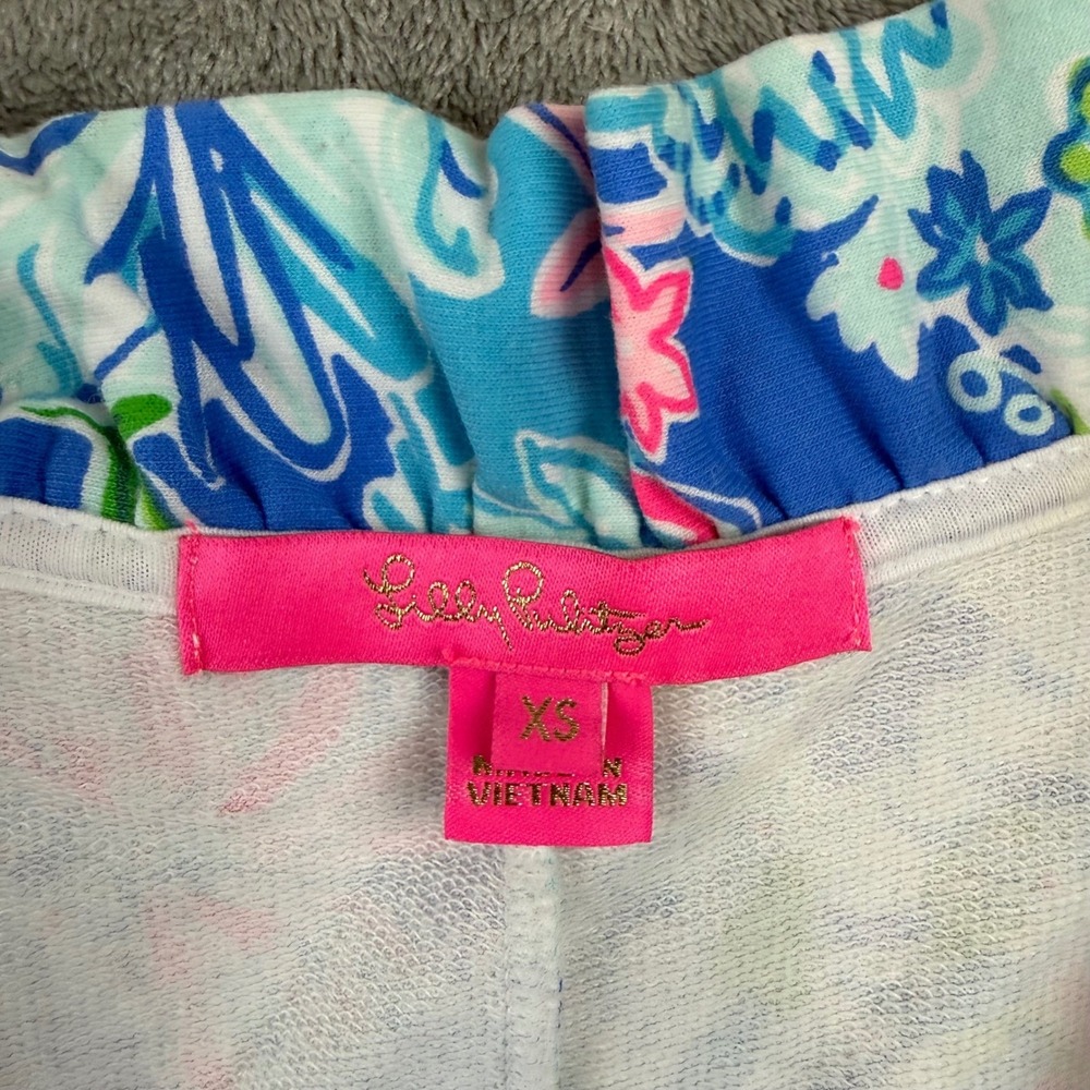 Lilly Pulitzer Size XS Romee Wrap Dress in Blue Lion Around Print - Picture 4 of 8